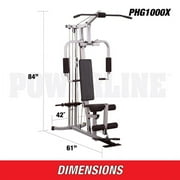 Powerline by Body-Solid - PHG1000X Hardcore Home Gym - Single Stack Gym