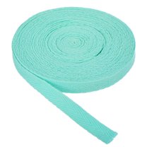 Uxcell Cotton Twill Tape 3/8 Inch 50Yards Cotton Ribbon Bias Binding Tape for Sewing Binding Gift Wrapping Craft Azure 10 Yards