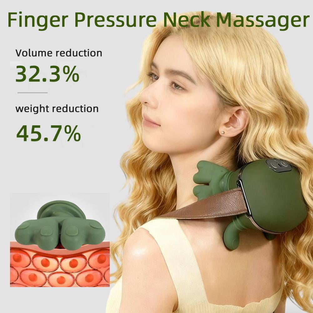 Neck Massager, Massage Master for Shoulder for Deep Tissue, Electric Kneading Massage Pillow, Electric Cordless Gifts to Men Women