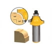 1/16" Radius Round Over Edge Forming Router Bit - 1/4" Shank - Yonico ...