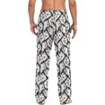 thumbnail image 5 of Top-kevin Men's Pajama Bottoms Colorful Dinosaurs Grunge Pants for Men, 5 of 6