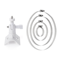 thumbnail image 2 of Abrazadera de Manguera de Acero Inoxidable Ajustable, Postes de Tubo de , Soporte de Montaje, Engranaje Helicoidal para Accesorios de Cámaras de Seguridad B, 2 of 5