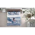 thumbnail image 3 of 3D Pexels Sports Ice Mountain Skiing Player View Quilt Cover Set Bedding Set, 3 of 3