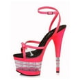 thumbnail image 2 of Ellie Shoes E-709-Degree 7" Pointed Womans Stiletto Sandal. 6 / Pink, 2 of 2