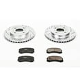 thumbnail image 3 of PowerStop Front Z23 Evolution Sport Carbon-Fiber Ceramic Brake Pad and Drilled & Slotted Rotor Kit Fits: MITSUBISHI Select Models K1215, 3 of 10