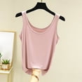thumbnail image 2 of QSAWXQZ Women's Modal Pajama Top Crew Neck Sleeveless Loose Tank Shirt Loose Soft Sleepwear Lounge Top L, 2 of 4