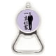 thumbnail image 1 of Los esclavos dieron sus vidas. Acero inoxidable Metal cerveza tapa sacacorchos, 1 of 3
