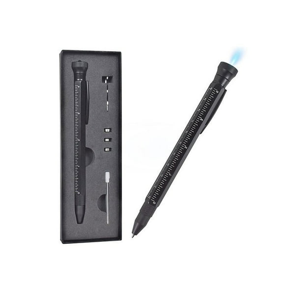YROHGKPN 12 in 1 Multi Tool Pen Gadget Multifunctional Writing Pen Christmas for Men