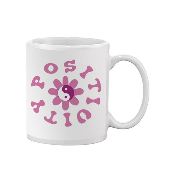 Positivity Groovy 70'S Flower Mug - Image by Shutterstock,