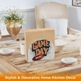 thumbnail image 6 of Yayeee Napkin Holder for Table Kitchen Paper Tissue Organization, Game Day, 6 of 8
