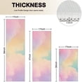 thumbnail image 4 of Dreamy Pastel Sky Kitchen Rugs Sets Of 3,Kitchen Runner Rugs Non Skid Washable,Decorative Kitchen Floor Mats for Kitchen,Sink,Laundry,17"x30"+ 17"x47" + 17"x59", 4 of 6