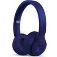thumbnail image 1 of Restored Beats Solo Pro Wireless Noise Cancelling On-Ear Headphones - H1 Chip, Class 1 Bluetooth, Transparency, 22 Hours of Listening Time, Built-In Microphone - (Dark Blue), 1 of 7
