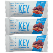 Key Keto Bars - Chocolate Peanut Butter 12 Pack - Keybars.Co High Fat, Low Carb. Keto Diet