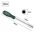 thumbnail image 1 of Screwdriver Socket Wrench Hex Screwdriver Hexagonal Nut Key Extend Driver 5-14mm, 1 of 6