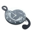thumbnail image 5 of Miumaeov Musical Note Creative Electronic Wall Clock Fashionable Silent Decorative Clock Personality Mute Quartz Clock, 5 of 10