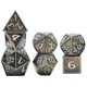 thumbnail image 3 of Juego de Dados Poliédricos Sunnimix Metal 7 Piezas D4 D6 D8 D10 D12 D20 Estilo 2, 3 of 6
