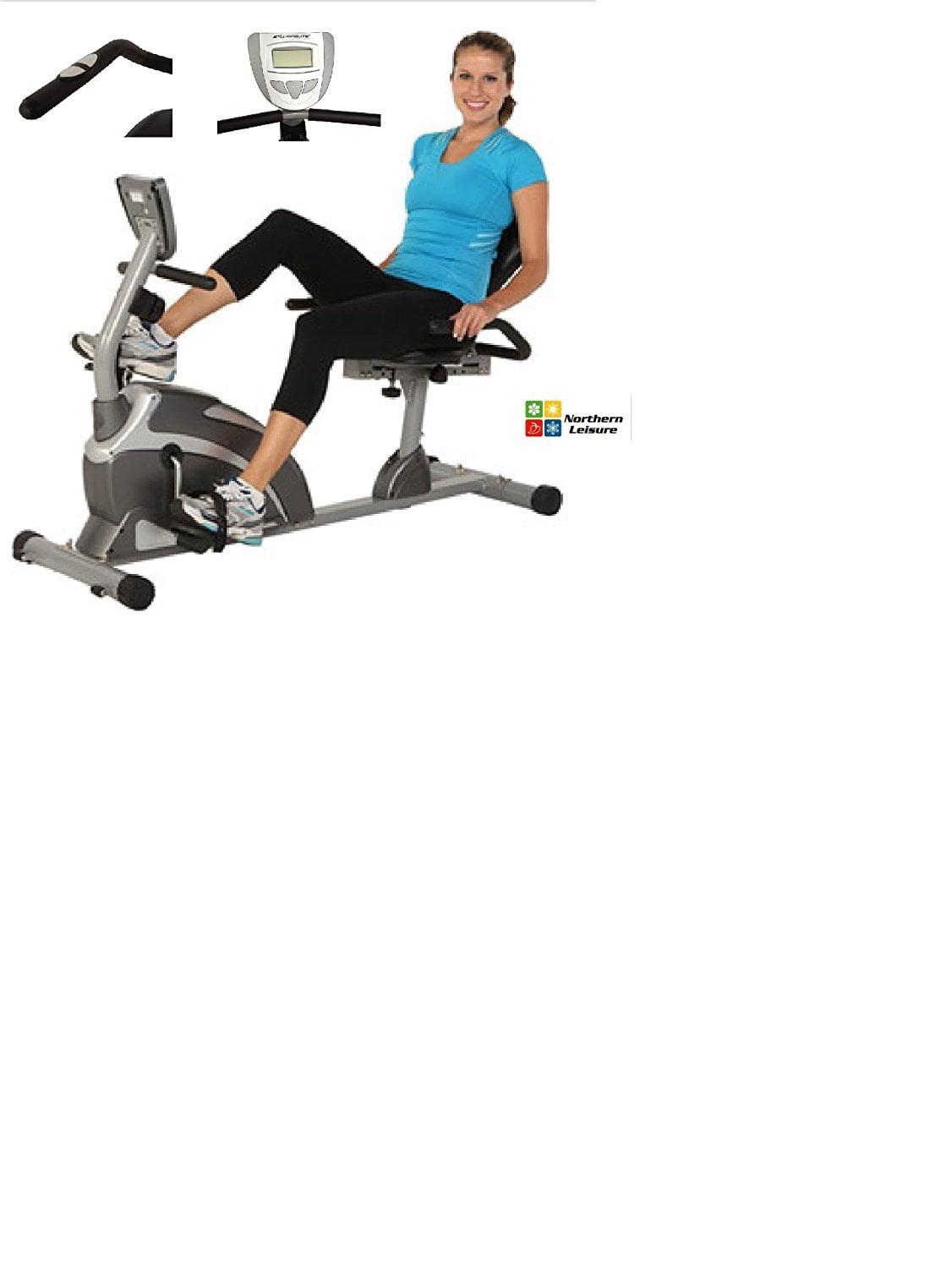 exerpeutic 1000 magnetic hig capacity recumbent exercise bike for seniors