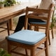 thumbnail image 4 of Cojín de espuma viscoelástica para asiento transpirable de 15,7x15,7" | Rebote lento, lavable, tela de poliéster, gris/azul/rosa | Oficina, cocina, restaurante, coche, 4 of 6