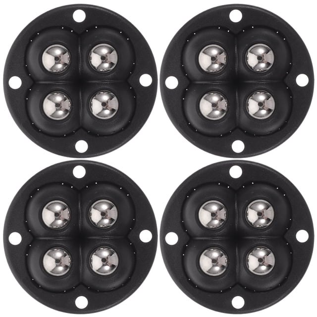 4pcs Caster Wheel Stick On Caster Self Adhesive Caster Wheel Storage Case Caster