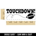 thumbnail image 2 of Touchdown Football Teacher Student School Self-Inking Rubber Stamp Ink Stamper - Purple Ink - Large 2-3/4 Inch, 2 of 7