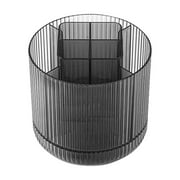 Lksixu Pen Organizer 360 Degree Rotating Pen Organizer For Desk 8 Slots Desk Organizer Cute Office Desk Supplies Desk Pencil Organizer Storage Bins Organizers and Storage