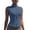 L284-Navy, variant on xfsWaSs Women's Sleeveless Athletic Tank Top Full Zip Workout Shirts High Neck Golf Shirts Yoga Running Fitness Active Jacket