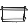 thumbnail image 1 of LAFGUR Towel Rack, Durable Towel Organizer, Easy To Install Wall‑Mounted Space Aluminum Material For Bathroom,Toilet Bedroom, Kitchen, Pool, 1 of 8
