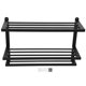thumbnail image 1 of Organizador De Toallas, Toallero, Material De Aluminio Espacial Para Baño, Bolas De Baño Para Colgar En El Inodoro, Bandas Para El Cabello, Dormitorio, Cocina, Baño De Piscina, Octpeak Wall‑Mounted Towel Rack, 1 of 8