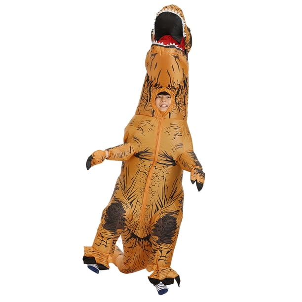Disfraz Inflable de Dinosaurio Disfraz Inflable de T Rex Disfraz de Halloween para Adultos y Niños Divertido Disfraz de Halloween Disfraz de Dinosaurio de Cuerpo Completo ANGGREK Otros