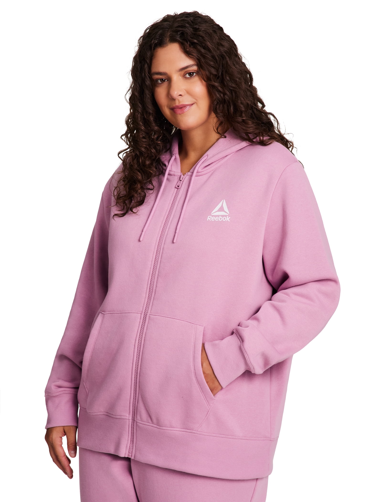 Reebok Women's and Women's Plus Game Day Zip Up Hoodie, Sizes XS-4X