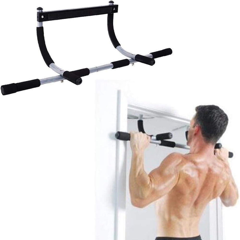 JFIT Deluxe Multi Exercise Doorway Pull Up Bar with Comfort Grips Walmart
