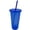 Blue, variant on Moonsky Sublimation Tumbler with Straw, Large Plastic Flash Cup Eco Friendly Heat Transfer Printing Travel Mug for Advertising DIY Gifts