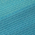 thumbnail image 6 of Fab Habitat Ombre Outdoor Rug - Waterproof, Fade Resistant, Crease-Free, Reversible - Premium Recycled Plastic - Patio Porch Balcony Deck - Big Sur Teal - 8x10 ft, 6 of 8