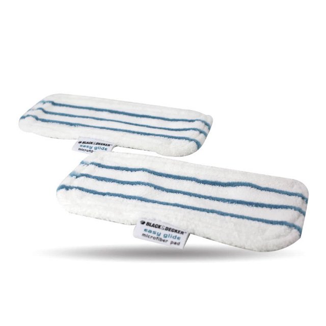 Paquete de 6 microfibras lavables para Black & Decker Steam Mop FSMP20, FSMH1321JMD, FSM1500, FSM1600, FSM1610, FSM1620, FSM1621, FSM1630, FSMH162 JAMW Sencillez