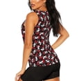 thumbnail image 3 of Lsque Salamander Printed Workout Tank Tops for Women, Athletic Sports Tank Tops, Compression Sleeveless Dry Fit Shirts,Sleeveless Yoga Shirt-Large, 3 of 9