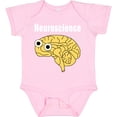 thumbnail image 3 of Inktastic Neuroscience Brain White Text Boys or Girls Baby Bodysuit, 3 of 5