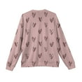 thumbnail image 5 of Valentines Day Mens Sweatshirts Stretch V Neck Hollow Heart Pattern Pullovers Valentines Pullover Tops for Men, 5 of 5