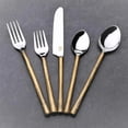 thumbnail image 4 of Inox Artisans Camellia Flatware 5 Pc. Place Setting, 4 of 11
