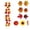 #1-Yellow【Autumn Sunflower and Pumpkin Vines x 1, 39.37"】, variant on 39.37" Artificial Fall Maple Leaf Garland with Mini Pumpkin Sunflower, Yellow Faux Wicker Vines for Thanksgiving Front Door, Flexible Harvest Festival Ornament, AKLJWH