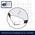thumbnail image 4 of (1) 16x20 Black Picture Frame | 1.25"" Black Matte Moulding | by Picture Frame Factory Outlet, 4 of 5
