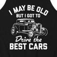 thumbnail image 3 of Instant Message - I May Be Old Drive Best Cars - Men's Jersey Tank Top, 3 of 6