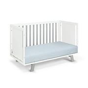 Suite Bebe Livia Crib, White & Gray