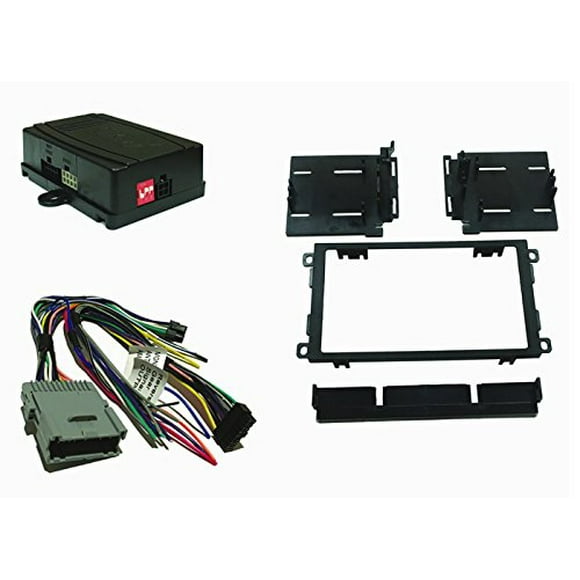Crux DKGM-48D CRUX DKGM-48D Radio Replacement with SWC Retention & DDin Dash Kit for GM Class II Vehicles