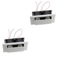 thumbnail image 4 of Speravity Universal RVs Side Air Vent Trailer Camper Boat Ventilación Ventilador de escape Ventilador de bajo ruido Accesorios Blanco Blanco 2piezas, 4 of 6