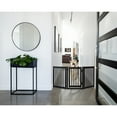 thumbnail image 2 of Dynamic Accents Highlander Series Solid Wood Pet Gate - 3 Panel Walk Through - Black-Color:Black,Style:32" High - 3 Panel Walk Through, 2 of 2