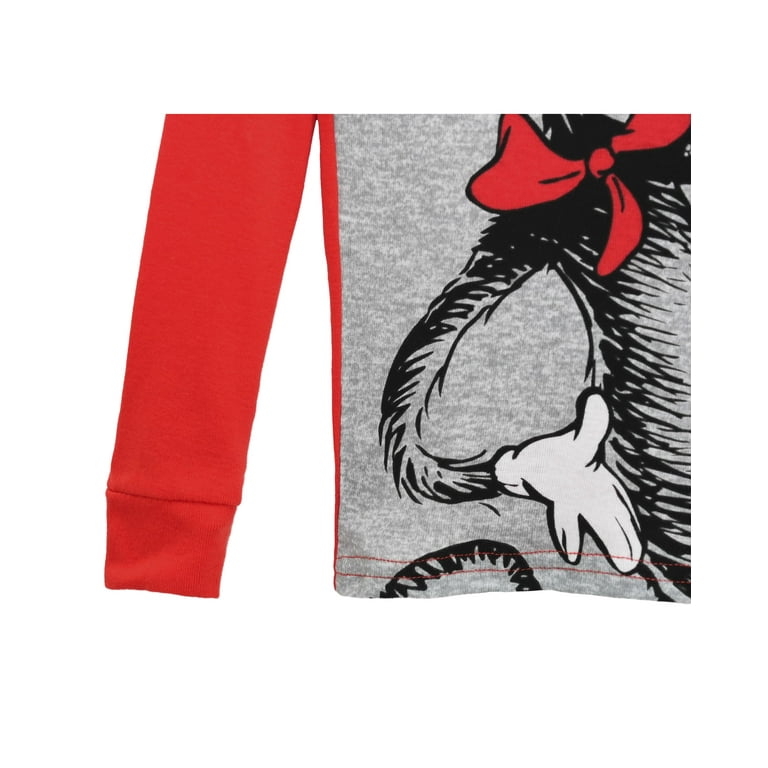 Dr. Seuss Cat In The Hat Kids Pajamas 2 Piece Sleep Set Cool Cat