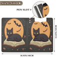 thumbnail image 3 of FORMRS A4 Clipboard Folder with Pen Holder Horizontal Foldable School Office Binder, Orange Halloween Cat, 3 of 9