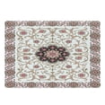 thumbnail image 1 of Eastern Cutting Board, Classic Leaves and Flowers in Tender Colors Vintage Artsy, Decorative Tempered Glass Cutting and Serving Board, in 3 Sizes, by Ambesonne, 1 of 2