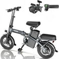 thumbnail image 1 of Vélo Électrique pour Adultes, Moteur 600W, Vélo Électrique Flottant pour les Trajets, Batterie 48V 10Ah, UL2849, 1 of 7