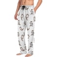 thumbnail image 4 of Top-kevin Otter Men's Pajama Pants Pjs Bottoms with Pockets Sleep Lounge Pants for Men, 4 of 13